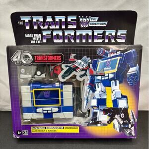 Transformers 40th Anniversary Soundwave, Lazerbeak, & Ravage, New Sealed